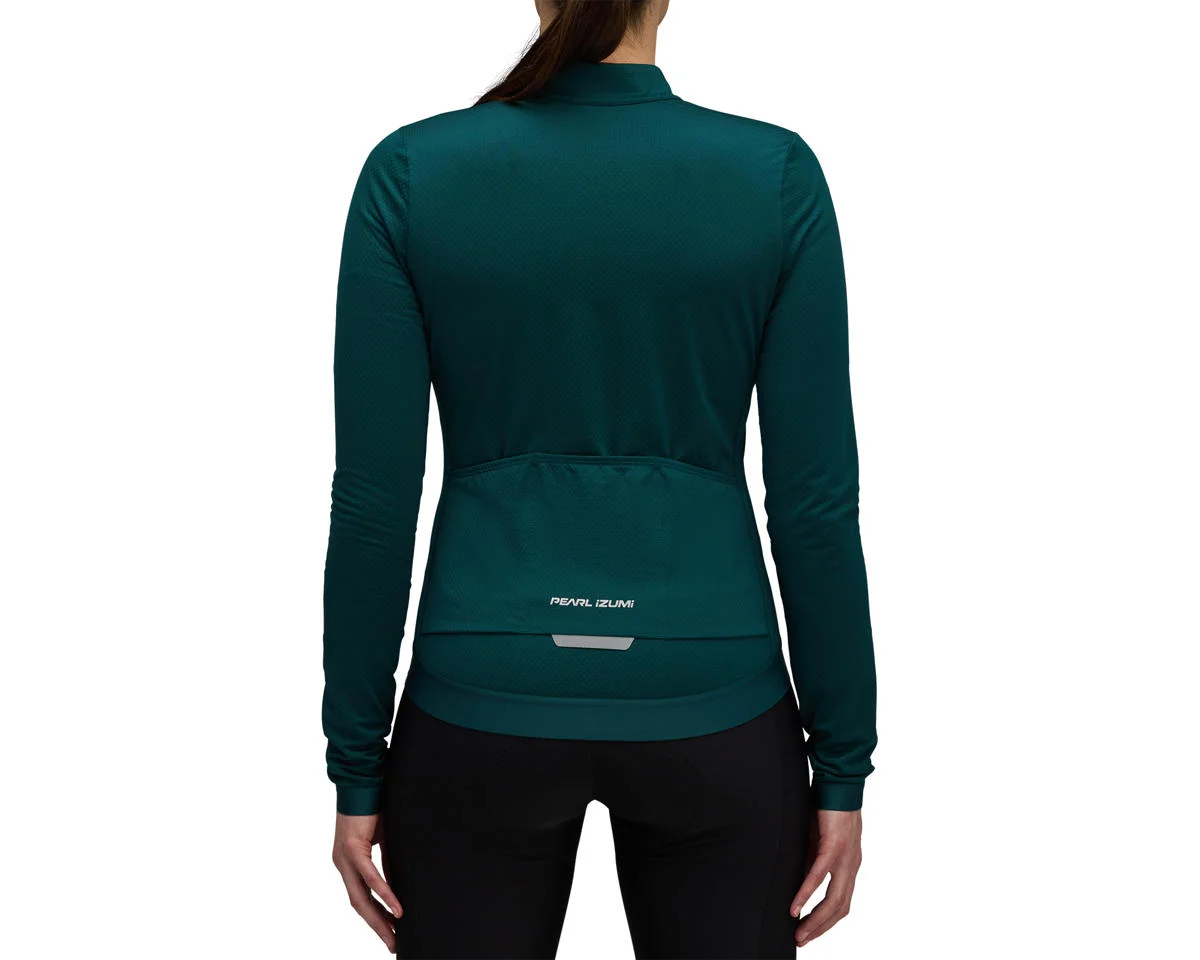 Pearl iZUMi Women's Attack Thermal Long Sleeve Jersey (Dark Sea) (L)